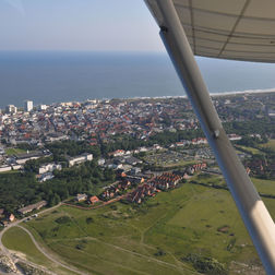 Norderney mit Flugzeug anfliegen