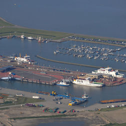 Anreise nach Norderney am Hafen