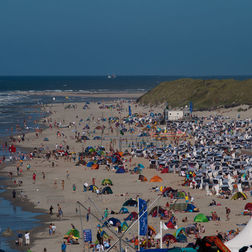 Buntes Treiben am Nordstrand